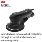 3m Xtract Electric Random Orbital Sander  5 In  Central Vacuum  3 16 In Orbit