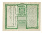 West Virginia 1914 Wedderburn Light Company Stock Certificate
