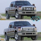 Fits 2005-2007 Ford Excursion Aluminum Front Grille Grill Combo 2006