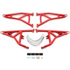 Red High Clearance Steel Front A Arms For 2014  Polaris Rzr Xp Turbo   4 1000