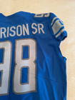 Game Worn 2019 Detroit Lions Nfl Home Jersey Honolulu Blue Home Jersey 