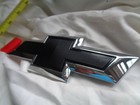 Genuine Gm Chevy Chevrolet Bowtie Emblem - Black   Chrome Original Oem New 
