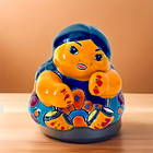 Talavera Gorda Girl Woman Gordita Figure Mexican Pottery Folk Art