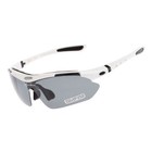 Rockbros Polarized Cycling Sunglasses Bike Goggles Riding Hiking Glasses White
