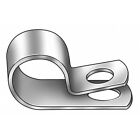 Zoro Select Co0409z1 Cable Clamp  Steel  Natural  50 Pk