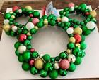 2024 Disney Parks Mickey Mouse Icon Christmas Holiday Wreath 19    X 16    X 4   