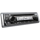 Marine In-dash Cd Bluetooth Receiver  Remote  4x 6 5  Blue Flash Led Speakers
