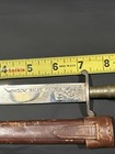 Antique Ww I Salve Patria Italian Dirk Dagger With Original Sheath  12 Inch