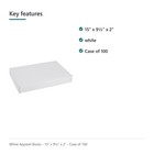 Sswbasics White Apparel Boxes - 15  X 9      X 2  - Case Of 100