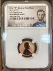 2019 First  w  Reverse Proof Cent Pf 69 Rd First Day Of Issue