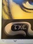 The Cure Hollywood Bowl 2023 Emek Signed Red Foil Variant Poster  14 25 Rare
