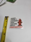 Firefighter Stickers Decals  Lot Of 10 Some Are Adult Themed Free Shipping