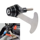 Motorcycle Anti Theft Cnc Aluminum Handlebar Helmet Lock For Indian Accessories