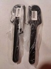 New Tupperware Set Of 2 Black 9 In Paddle Scrapers Gadget Spatulas Free Ship