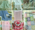 New Baby Afghans 8 Nursery Designs Leisure Arts Crochet Pattern Book