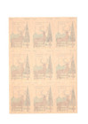 Matchbox Labels Vintage Full Line Uncut Czechoslovakia 1960 s