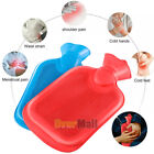 Hot Water Bottle Rubber Bag Warm Relaxing Heat Cold Therapy Pain Relief