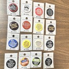 Ephemera Ha-ha Funny Buttons Pin Lot Of 24 Multicolor New Sarcastic Snarky