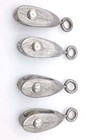 Lot Of 4 Vintage Small Cast Single Pulley Boating Sailing Home