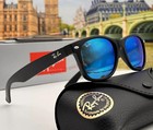 Ray-ban Wayfarer Flash Rb2132 Lens Blue Flash 622 17 Sunglasses 55mm