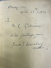Frank Marshall Signed Chess Book Marshall s Chess Swindles First Edition 1914