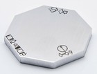 Smallville Replica Prop Kryptonian Ship Key  Metal  Laser Engraved 