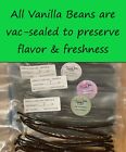 Madagascar Vanilla Beans Extract Grade B  perfect For Extract  