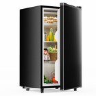 Mini Fridge With Freezer-single Door  3 2 Cu ft Capacity  Adjustable Thermostat
