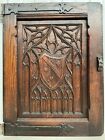 2025 Sale  An Exceptional Gothic Door Panel Carved In Wood