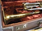 Vintage Airflow Air Flow Model Trumpet With Case Old
