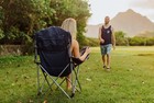 Picnic Time Ncaa Georgia Tech Reclining Camp Chair  Navy