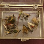 Vintage Lot Of Handtied Flies For Fly Fishing