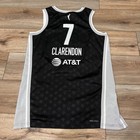 Atlanta Dream Adidas Layshia Clarendon Jersey Women s Medium Blue  23 Wnba Nwt