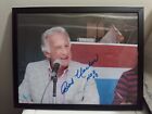 Framed Bob Uecker Reprint Signed 8x11 Photo  just A Bit Outside   Major League