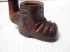 Vintage   Italian Briar     - Italy - Figural Boot Tobacco Smoking Estate Pipe
