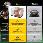 Football Display Case Full Size  Mirror Back   Base  12x8x8 In
