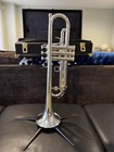 Holton St307s  silver  Mf Horn Trumpet With Mouthpiece   Case-great Condition 