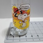 Mcdonald s Peanuts Glass Camp Snoopy Collection Charlie Brown  set Of 7 Glasses 
