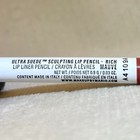 Makeup By Mario Ultra Suede Sculpting Lip Liner Pencil Rich Mauve Mini  03oz  9g
