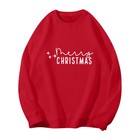 Merry Christmas Sweatshirt Women Xmas Floral Long Sleeve Pullover Y2k Blouse Top