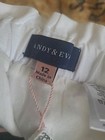 Nwt Andy   Evan Girls Size 12 Linen Blend White Ruffle Skirt Stitch Fix 