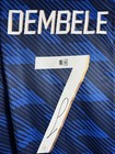 Ousmane Dembele Signed France Nike Jersey  7 Beckett Bas Autographed Sz M
