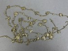 Vintage Celestial Sun Moon Stars Plastic Garland Anthropomorphic 3yds