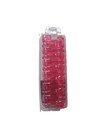 New 12 Pcs Deluxe Plastic Bathroom Shower Curtain Hook Pink