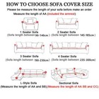 Solid Color Elastic Sofa Covers For Living Room Armchair Cover Sofa Protector