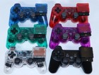 2x Bundle For Ps2 Ps1 Wireless Control 2 4ghz Dual Vibration   Pick Your Color