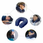 Memory Foam Large U Shaped Travel Pillow Neck Support Head Rest Car Seat Cushion