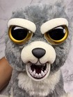 Feisty Pets Sammy Suckerpunch Dog Wolf Plush Stuffed Animal Gray White 8  Nwt