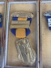  6  1960 Indiana State Police Shooting Winning Medals Aggregate Gold  45 22 Lot