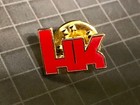 Heckler Koch Red Hk Logo Lapel Pin For Tactical Range Bag Hat Cap Vp9 P7 Mp5 P30